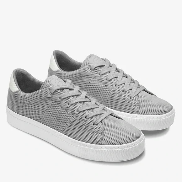 Greats | Shoes | Greats Brooklyn The Royal Knit Grey White  display picture 3